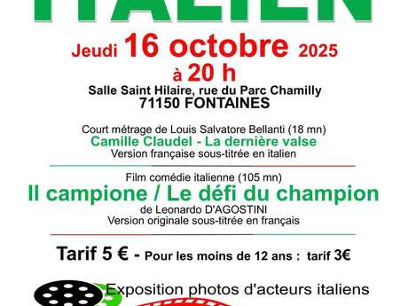 Soirée Cinéma italien