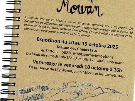 Exposition "Carnets de voyage en Morvan"