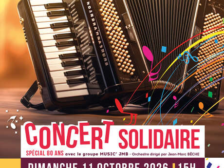 Concert solidaire spécial 80 ANS - Petits Frères des Pauvres