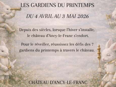 Pâques au Château d'Ancy-le-Franc