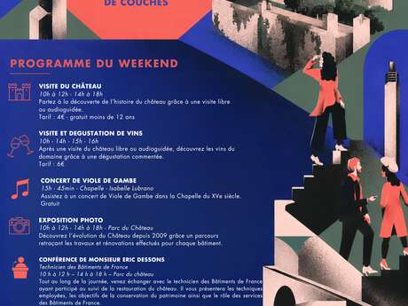 Journée Européenne du Patrimoine au château de Couches