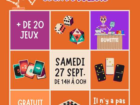 Après-midi & soirée jeux de société