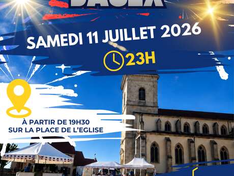 Feu d'artifice du 11 juillet à Saulx