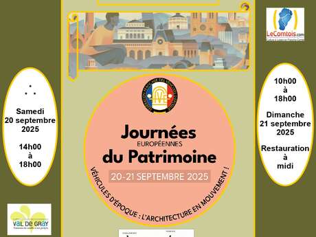Journées Européennes du Patrimoine Conservatoire du machinisme agricole