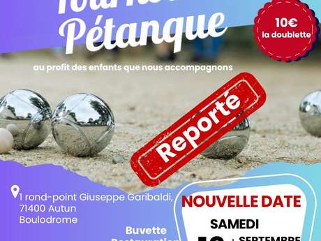 Concours de pétanque
