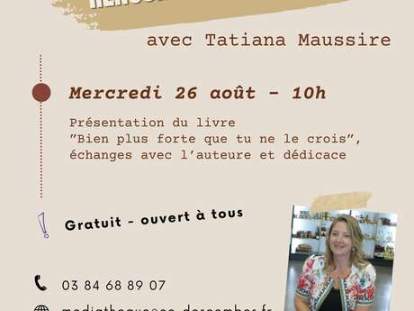 Rencontre et dédicace