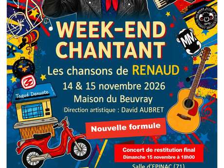 Maison du Beuvray - Stage chantant "les chansons de Renaud"