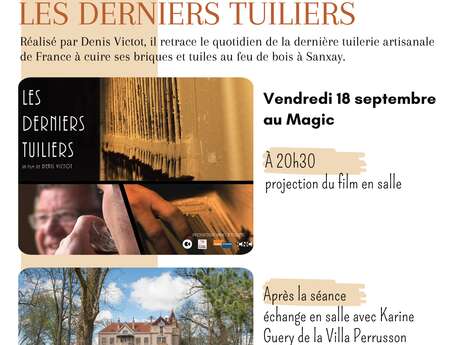 Journées européennes du patrimoine : projection au Magic