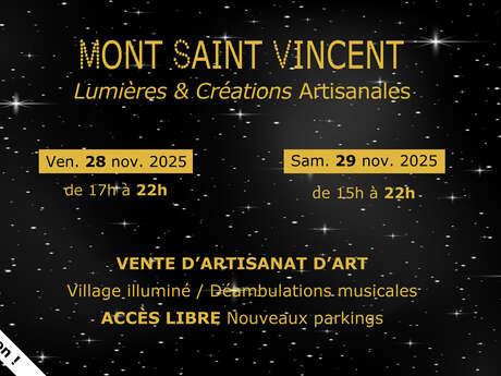 Fête Lumières & Créations Artisanales 2025