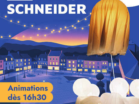 Inauguration festive de la place Schneider