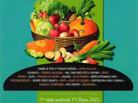 Marché des producteurs et artisans locaux