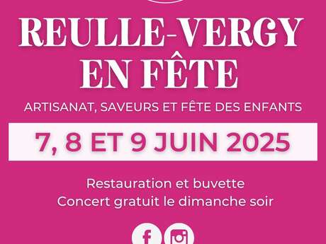 Reulle Vergy en fête Artisanat, saveurs et fête des enfants