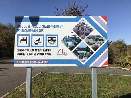 Aire de services pour camping-cars