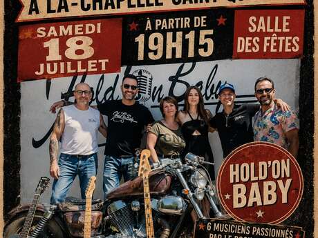 Apéritif‑concert – Hold’On Baby à La Chapelle‑Saint‑Quillain