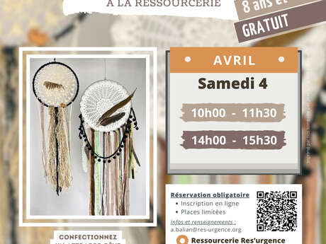 Atelier récup : Attrape-rêves