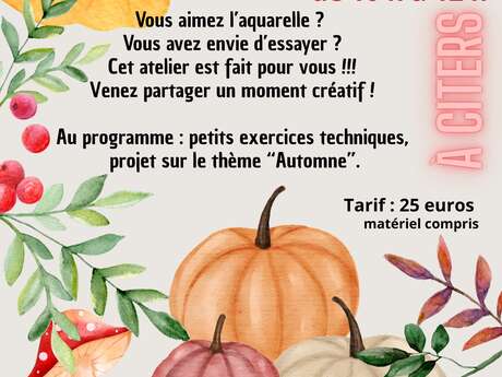 Atelier aquarelle pour tous