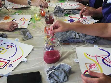 Atelier artistique "Création d'une œuvre participative"