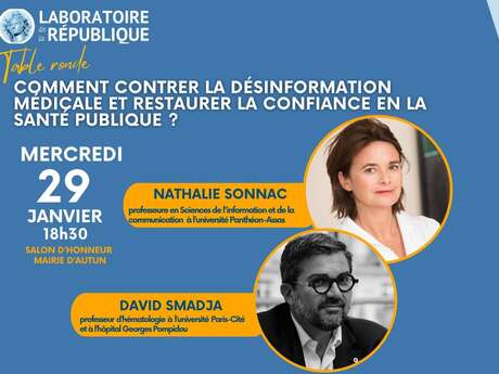 Table ronde : Comment contrer la désinformation médicale et restaurer la confiance en la santé publique ?