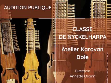 Audition annuelle de la classe de nyckelharpa de l’Atelier Karovan de Dole