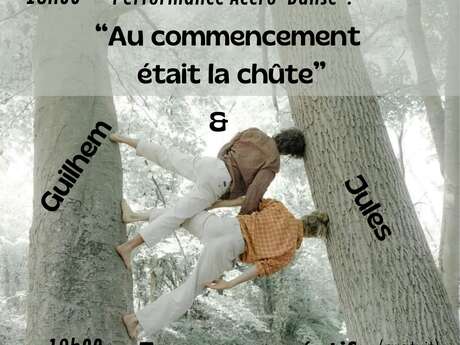 Performance accro-danse : "Au commencement était la Chutte"