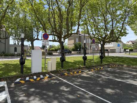 Borne de recharge pour véhicules électriques