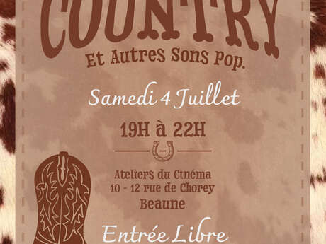 Bal country et autres sons pop
