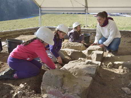 Atelier archéo à Bibracte