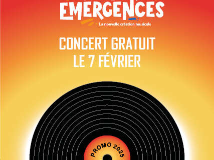 Concert de la promo 2025 du Tremplin Émergences