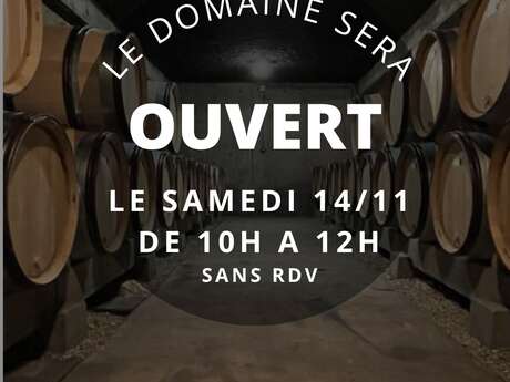 Cave ouverte au Domaine Aurélie Berthod