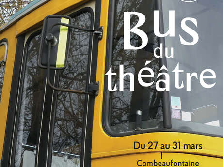Spectacle avec le bus du théâtre à Choye