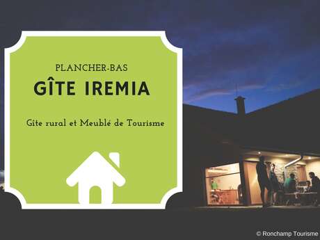 Gîte IREMIA