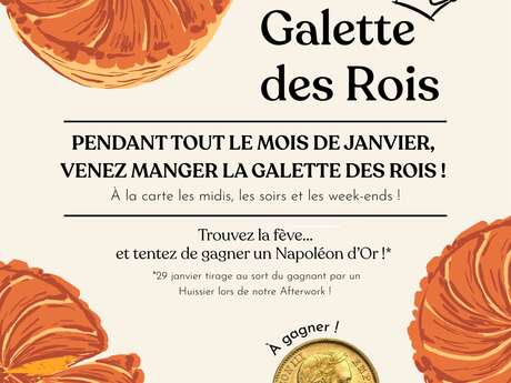 La Galette des Rois au restaurant Monaka !