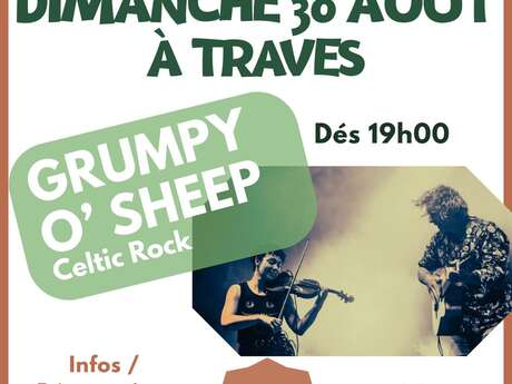 REPAS CONCERT "Grumpy O' Shepp" à l'EVASION