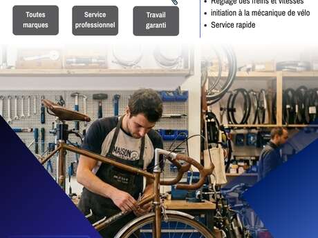Atelier de réparation de vélos