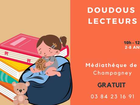 Animation médiathèque "Doudous Lecteurs"