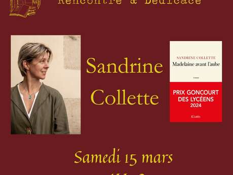 Dédicace Sandrine Collette