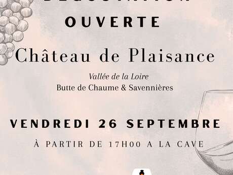 Dégustation ouverte - Château de Plaisance