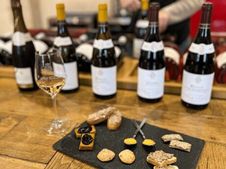 Visite & Dégustation "Accords Vins & Bouchées du Terroir"