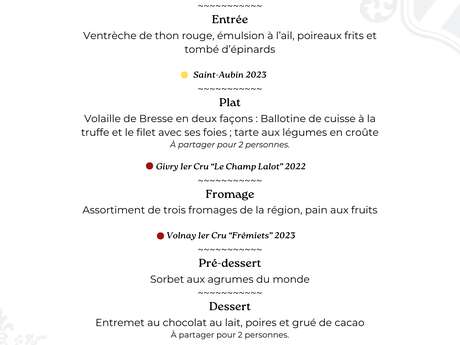 Une Saint Valentin à la Maison Chanzy