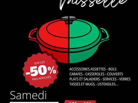 Destockage vaisselle à la ressourcerie