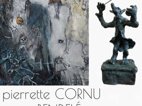 Exposition Pierrette CORNU & Anne BENDELÉ - L'AMOR du loup et d'autres...