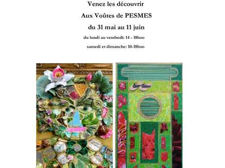 Exposition "Des jardins plein la tête" de Charlotte Bartkowiack et Marianne Camus