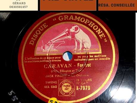 Soirée music pré-vinyle par Éric Prual, des années folles au swing