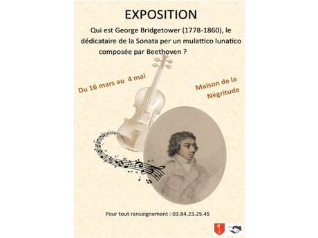 Exposition temporaire à la Maison de la Négritude et des Droits de l'Homme.