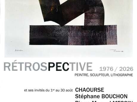 Rétrospective 1976/2026,  peintre, sculpteur, lithographe