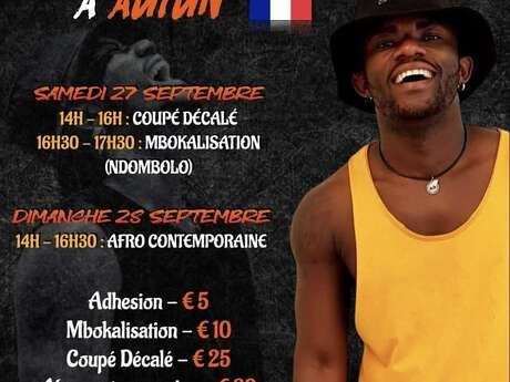 Stage de rentrée Terres de Cultures avec Serge Koffi (afro-contemporain, coupé-décalé, Mbokalisation)