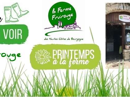 Le Printemps de Bienvenue à la ferme à la Ferme Fruirouge©