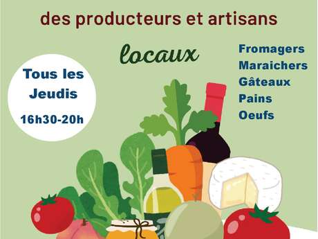 Marché des producteurs et artisans locaux