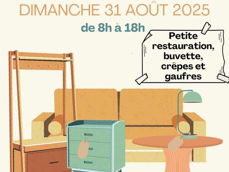 Vide grenier à Dampierre les Conflans