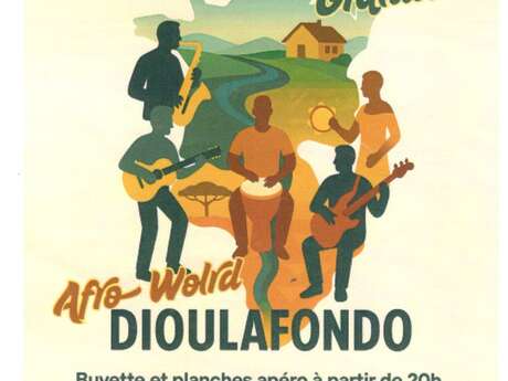Concert Afro-World  Avec Dioulafondo